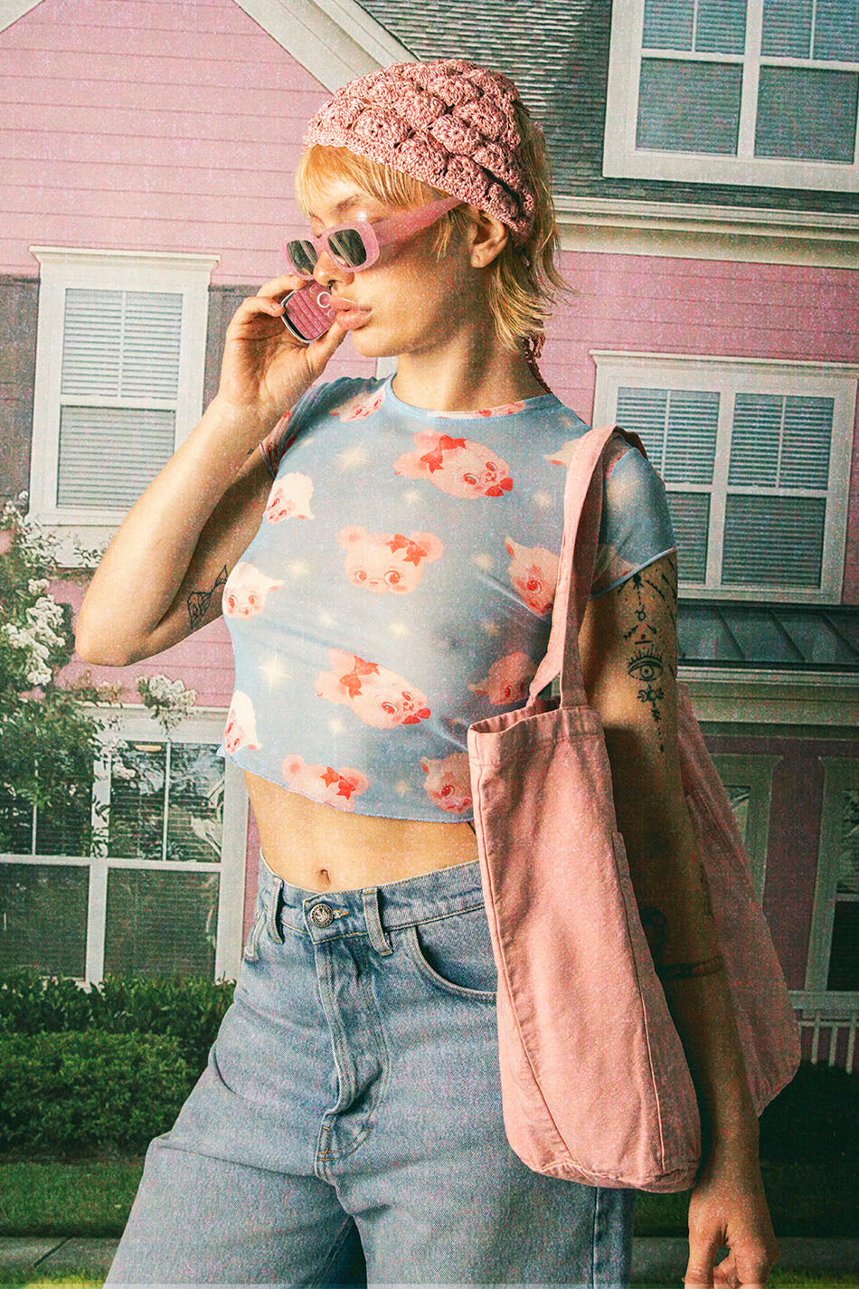 Dark People Tulle T-shirt