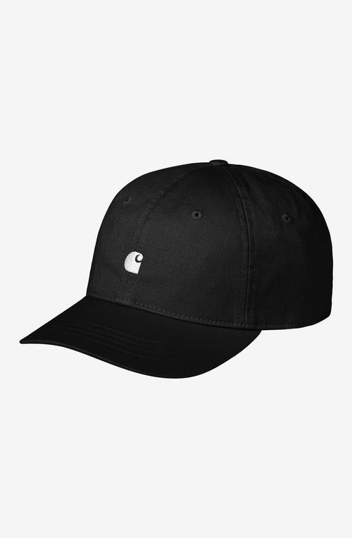 Casquette Carhartt WIP Madison Logo Noir/Blanc