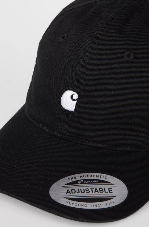 Casquette Carhartt WIP Madison Logo Noir/Blanc