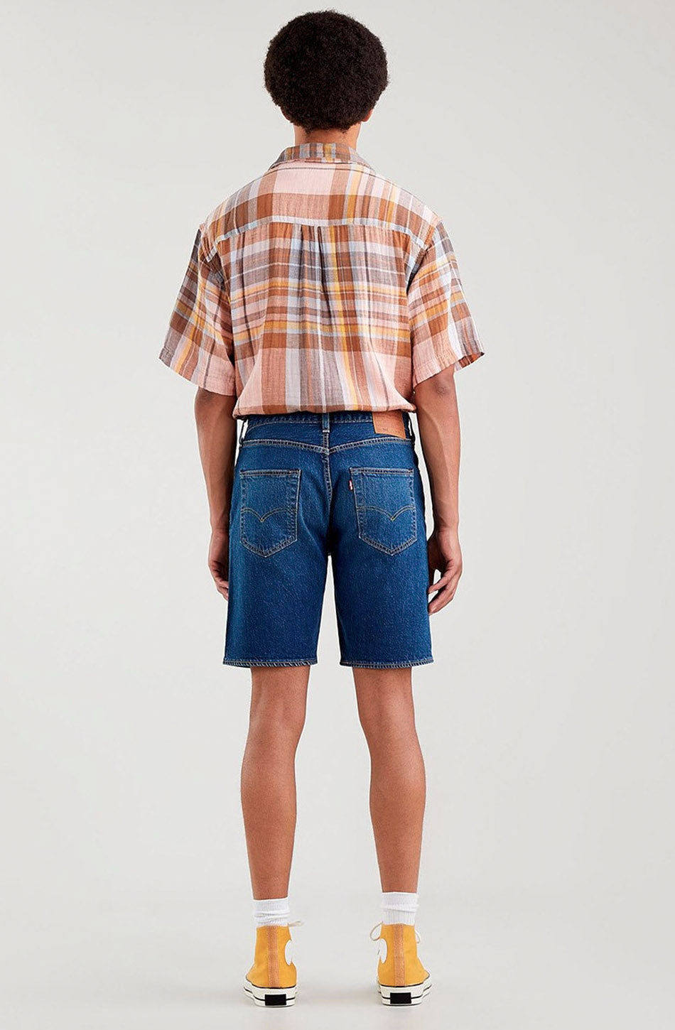 Short Levi's 501 Ourlet Bleu Yeux Cassés