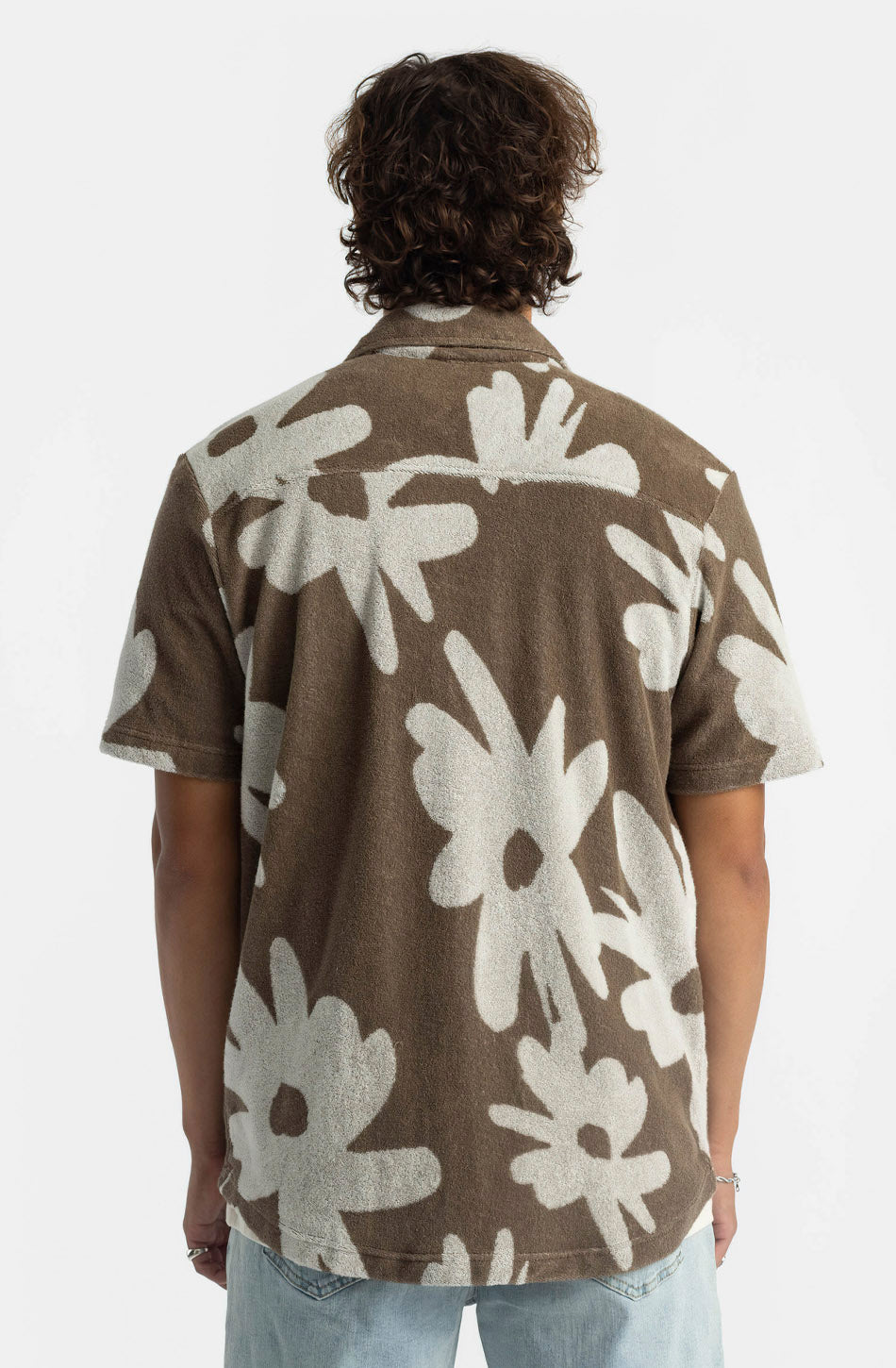 3919 SHIRT S/S BROWN