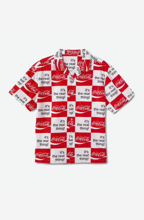 Brixton x Coca-Cola Bunker White Shirt