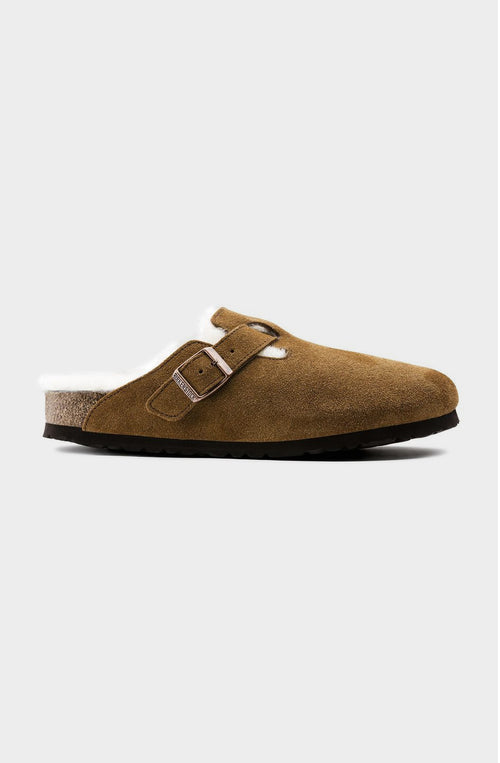 Español Birkenstock Boston Suede Leather Mink
