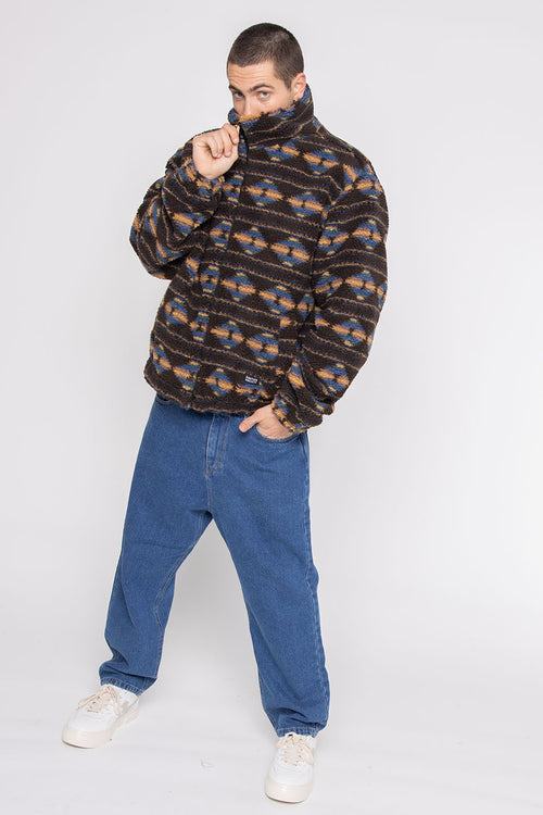 Chaqueta Fleece Zion Brown