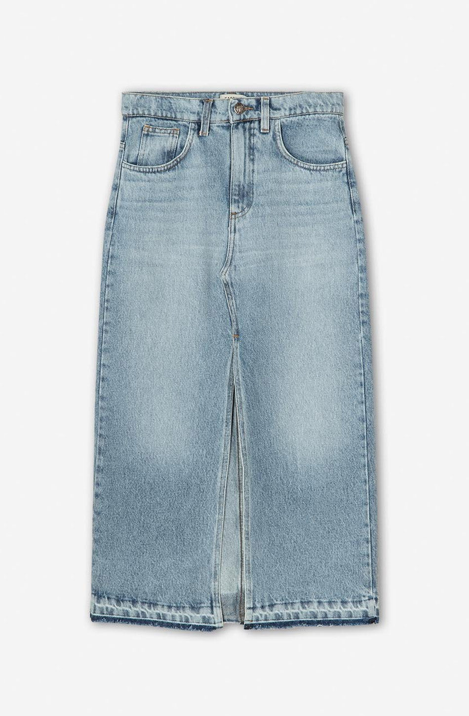 Long Denim Skirt