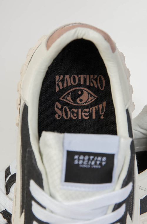 Kaotiko Keoni Low Vega Antracite Sneakers