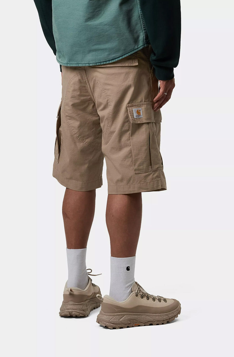 Bermudas Carhartt WIP Cargo Columbia Leather Rinse