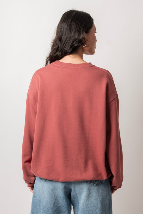 Bruna Burgundy Sweatshirt