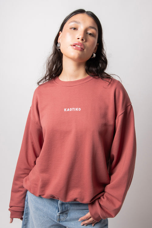 Bruna Burgundy Sweatshirt