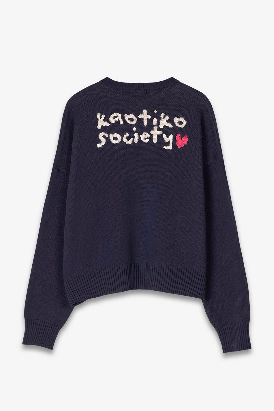 Mushroom Navy Sweater
