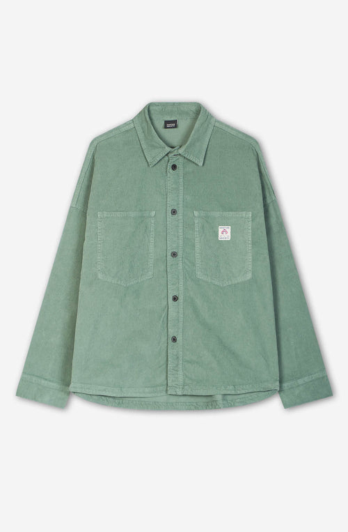 Camisa Corduroy Mushroom Fresh Green