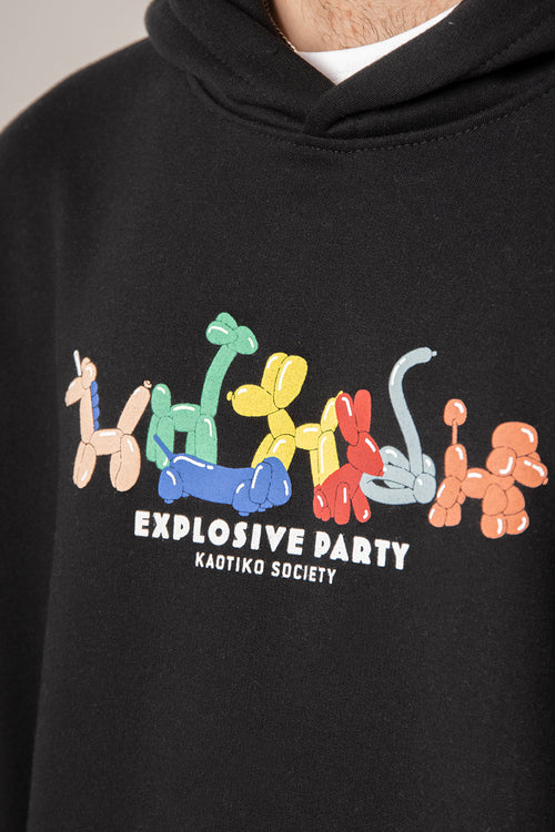 Explosive Party Black Sweatshirt
