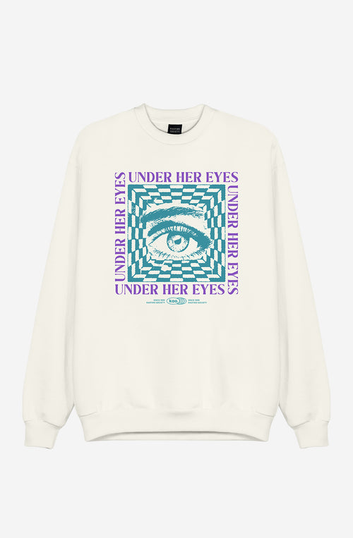 Under Her Eyes Ivory Sweatshirt