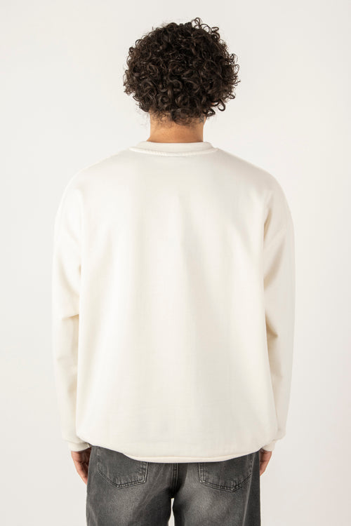 Under Her Eyes Ivory Sweatshirt