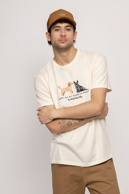 Washed Puppies Elliott Ivory T-shirt