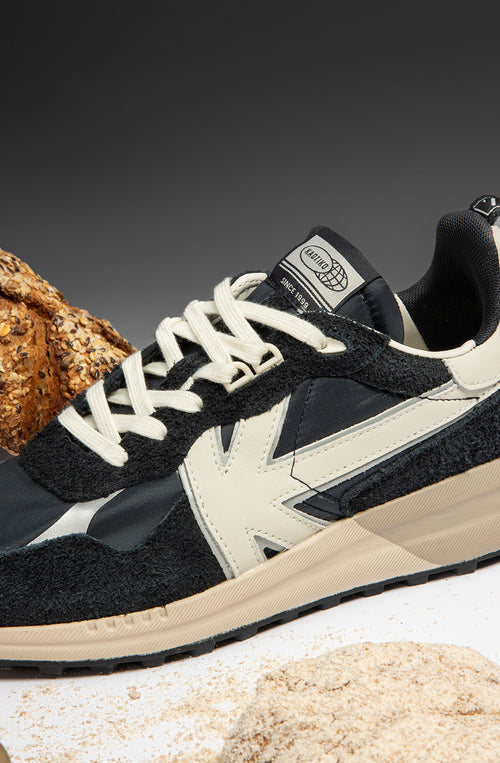 Kaotiko Vancouver Ludo Anthracite Sneakers