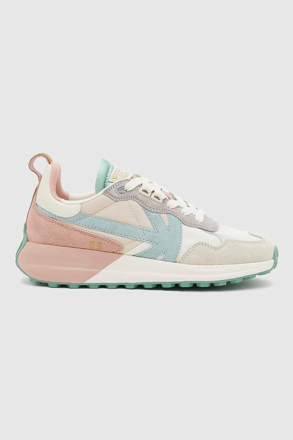 Kaotiko Detroit White Smoke Sneakers