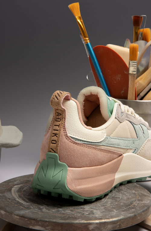 Kaotiko Detroit White Smoke Sneakers