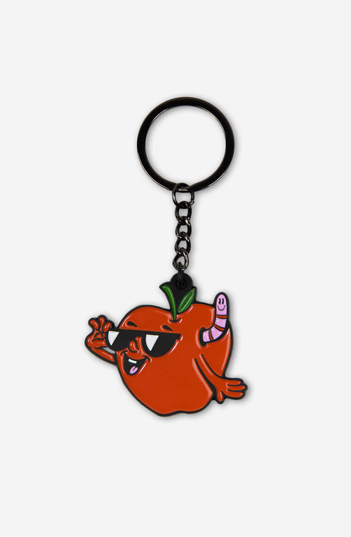 Apple Metal Keychain