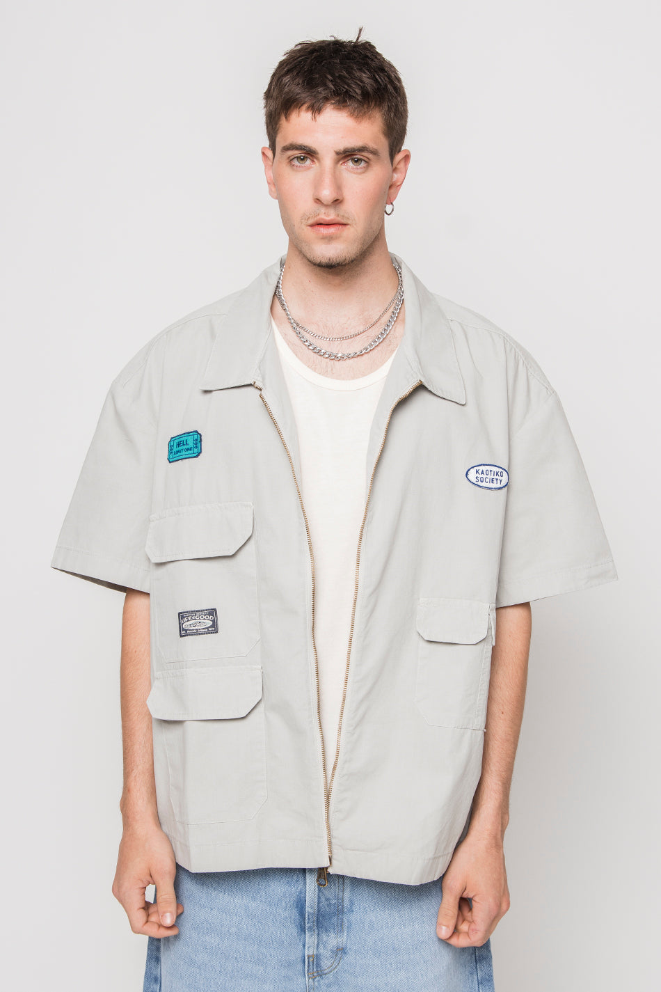 Camisa Fuels Devils Valley Pearl Gray