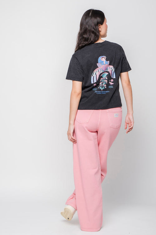 T-shirt noir Washed Timeless Immensity