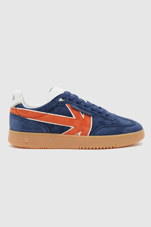 Kaotiko Boston Suede Navy Sneakers