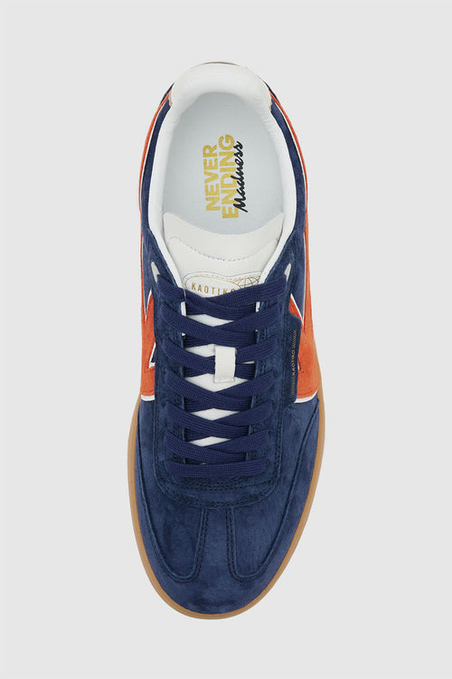 Kaotiko Boston Suede Navy Sneakers