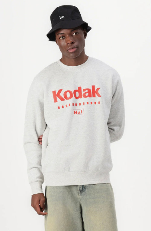 Sudadera HUF Golden Hour Ash Grey