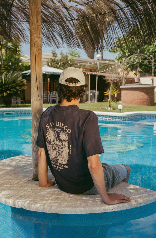 Kaotiko Resort Navy T-shirt