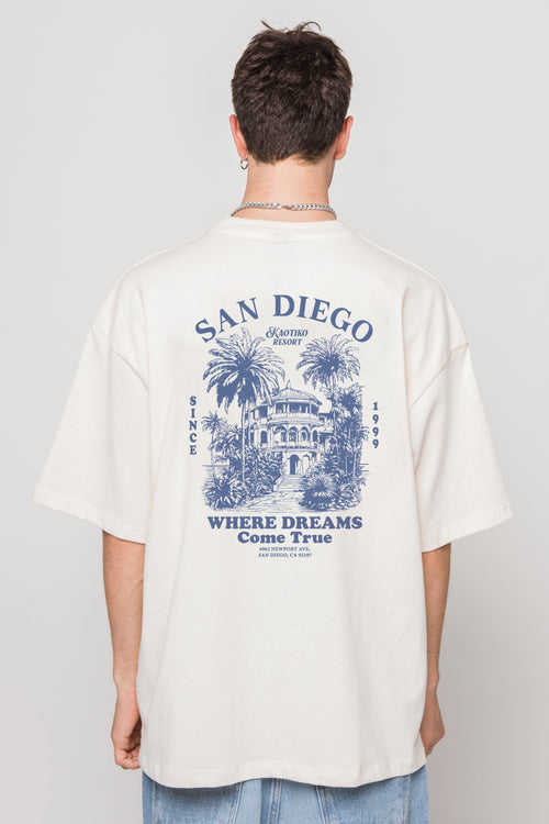 Kaotiko Resort Ivory T-shirt