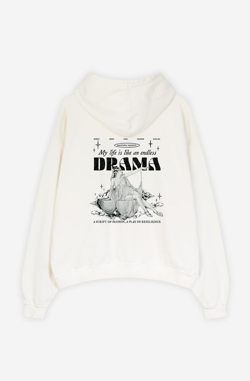 Washed Drama Ivory Sweatshirt