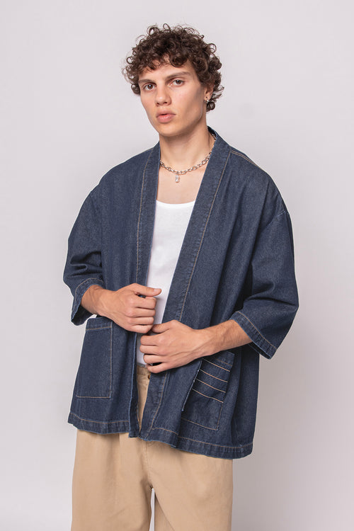 Japanese Denim Kimono