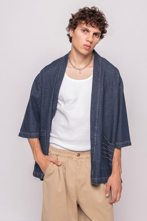 Japanese Denim Kimono