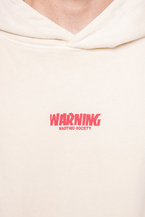 Washed Warning Bone Sweatshirt