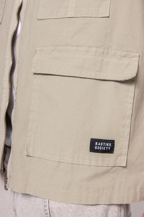 Chaleco Ripstop Olive