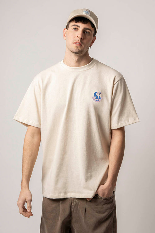 Organic Cotton Timeless Immensity Tabacco T-shirt