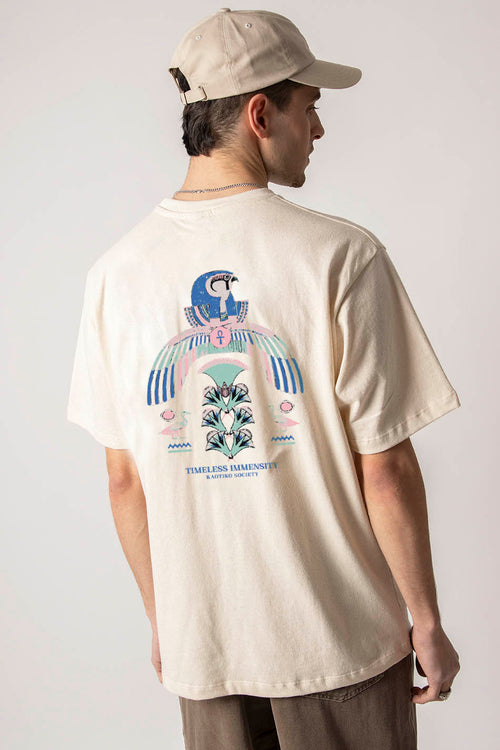 Organic Cotton Timeless Immensity Tabacco T-shirt