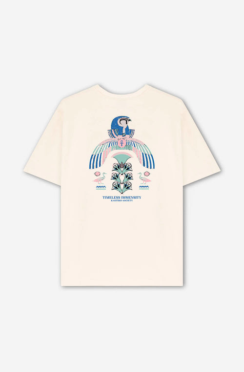 Organic Cotton Timeless Immensity Tabacco T-shirt