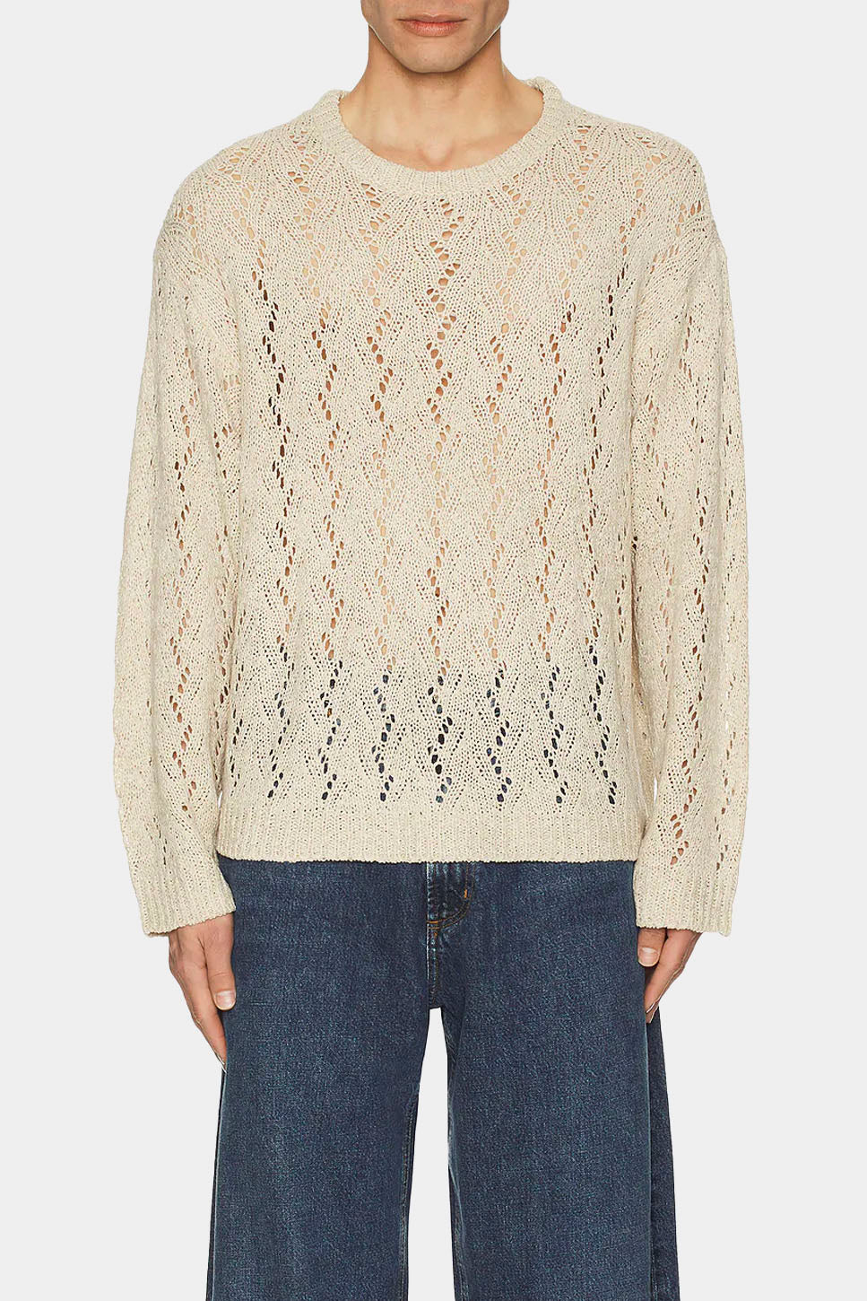 Jersey Obey Shimoda Tape Yarm Natural