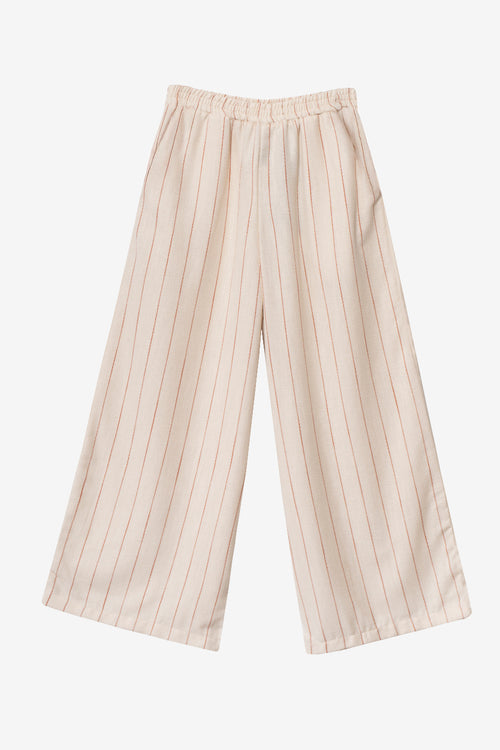 Baracoa Stripes Ivory/Burgundy Pants