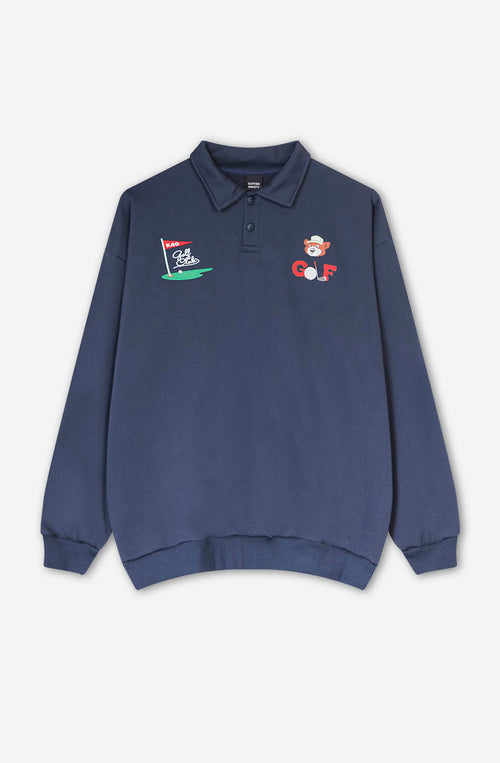 Button Bear Gold Club Navy Sweatshirt