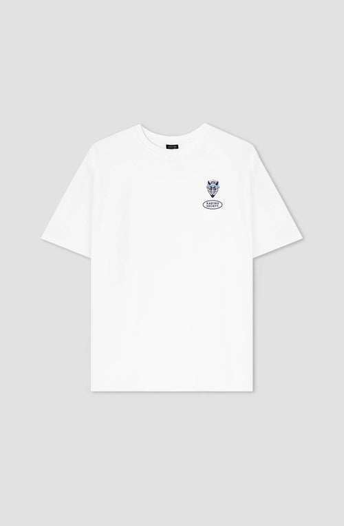 T-shirt Cold Drinks en coton biologique blanc