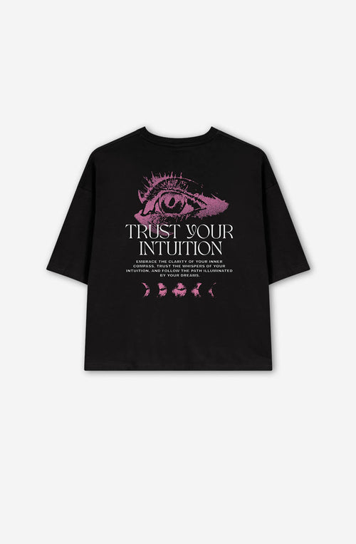 Eye Trust Your Intuition T-Shirt Noir