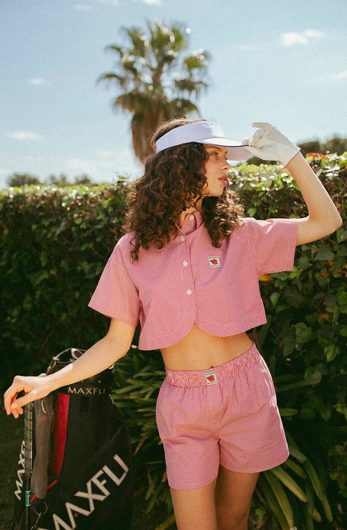 Apple Red Checked Shirt