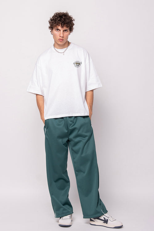 Life Is Short Organic Cotton T-shirt White / Yellow