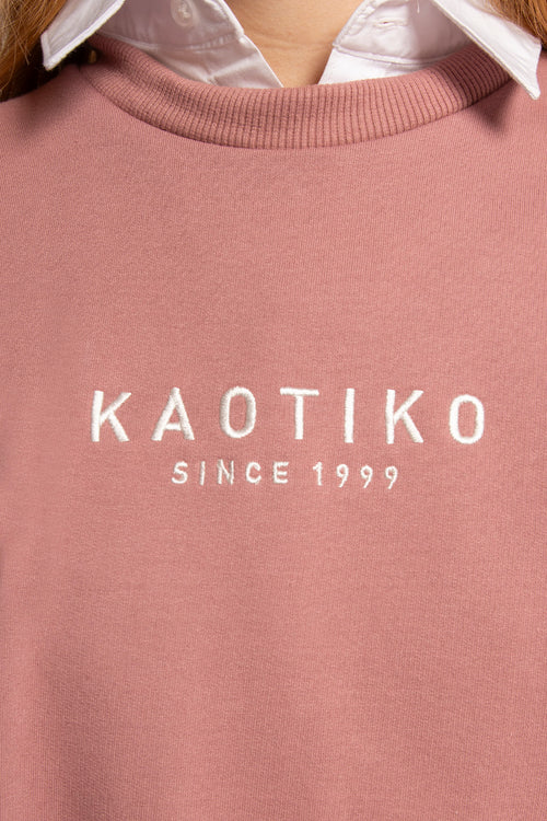 Sweatshirt Chad Burgundy / Ivory