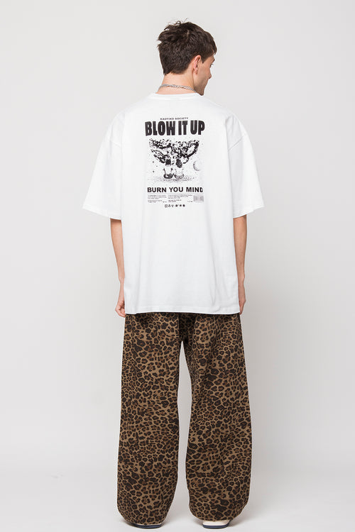 Blow It Up Organic Cotton White T-shirt