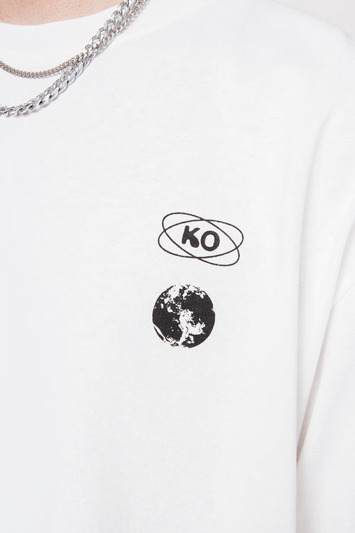 Blow It Up Organic Cotton White T-shirt