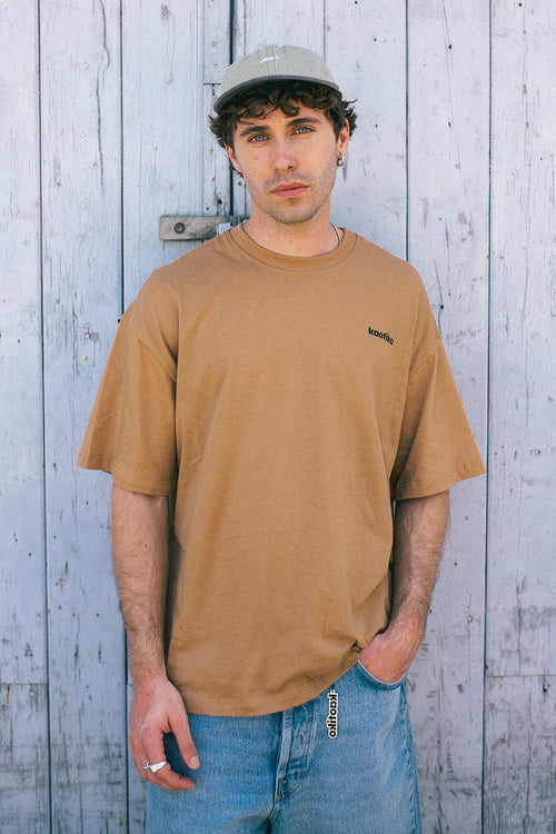 T-shirt Iconic Hazelnut