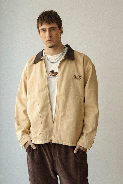 Indie Records Camel Jacket